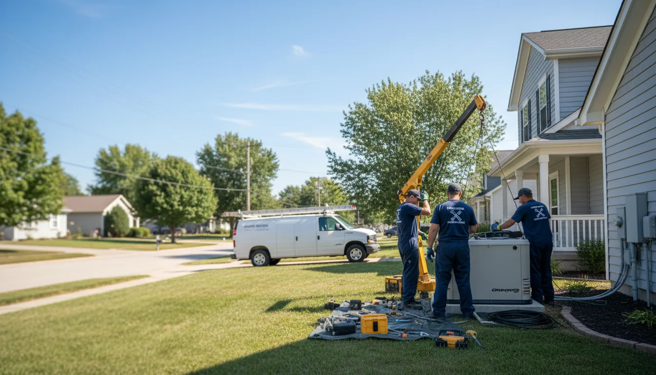 Generator Installation in Danforth, IL near me